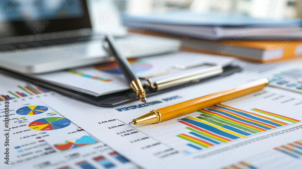 commercial photograph of a financial letter about the stock market commercial photograph of a financial letter about the stock market