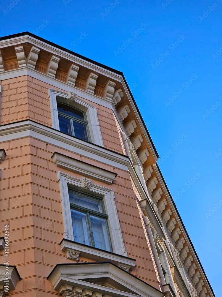 facade of an building facade of an building