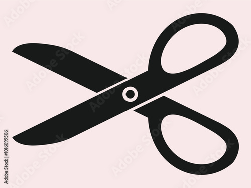Scissors icon symbol template for graphic and web design collection logo vector illustration. Scissor Icon Outline.