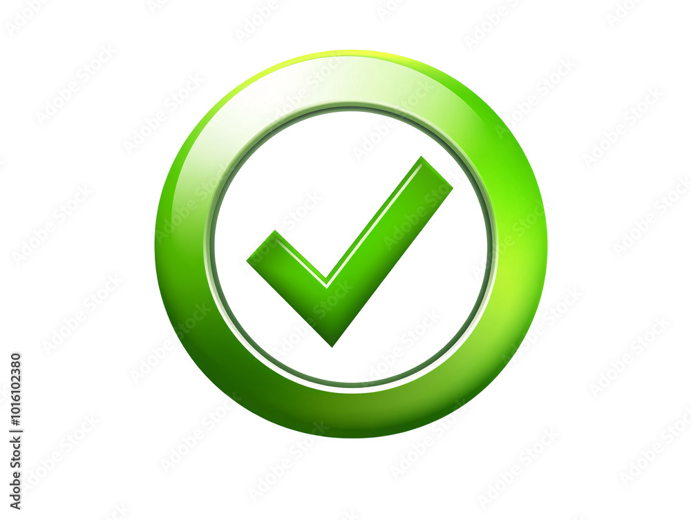 a green tick in a circle a green tick in a circle