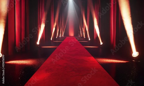 red carpet entrance to vip event photo