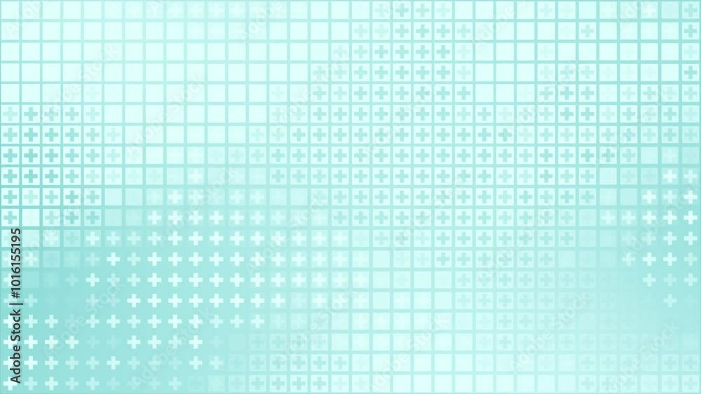 Cyan color square shapes with plus sign modern design geometrical background Cyan color square shapes with plus sign modern design geometrical background
