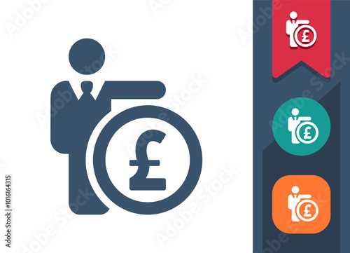Investing, Investment, Businessman, Investor Icon