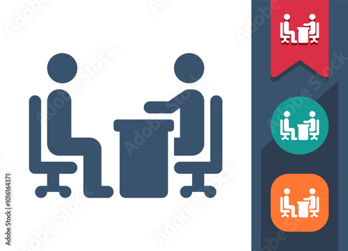 Job Interview, Meeting Icon