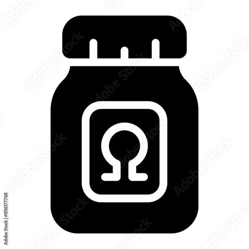 omega glyph icon