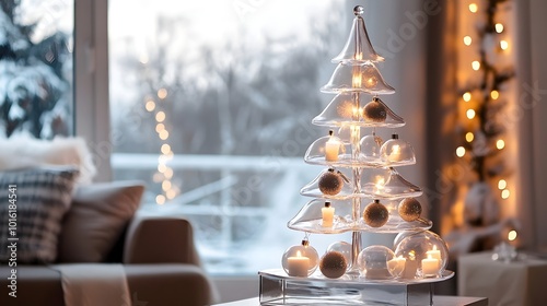 Minimalist Glass Christmas ...