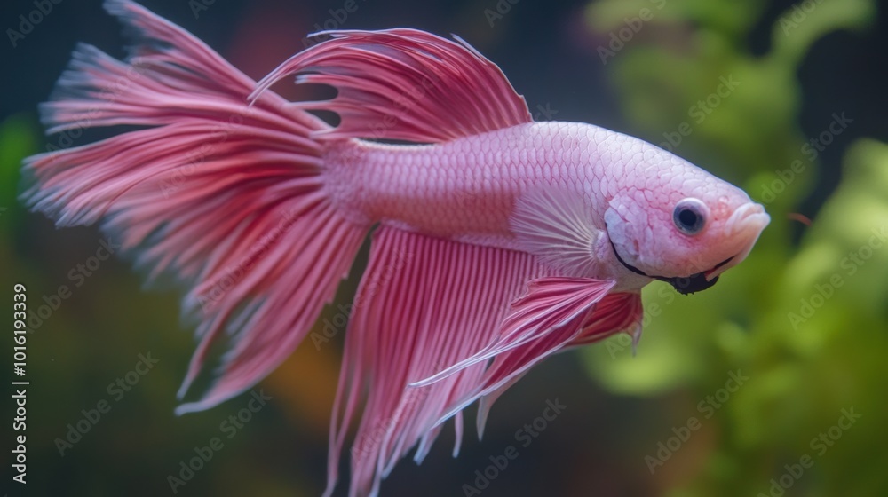Elegant pink Siamese fighting fish, vibrant colors, flowing fins, aquatic beauty, ideal for digital art and design projects. Elegant pink Siamese fighting fish, vibrant colors, flowing fins, aquatic beauty, ideal for digital art and design projects.