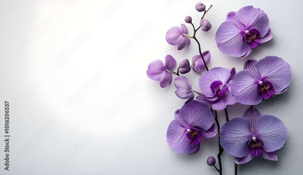 purple flowers on a white surface
purple flowers on a white surface