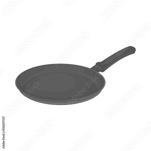 Illustration of frying pan 