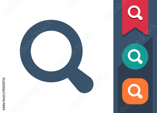 Magnifier, Magnifying Glass Icon