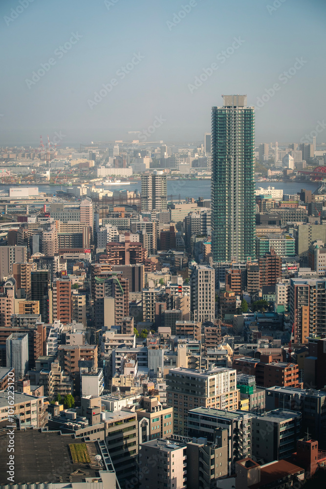 Fototapeta premium City Skyline of Kobe, Japan