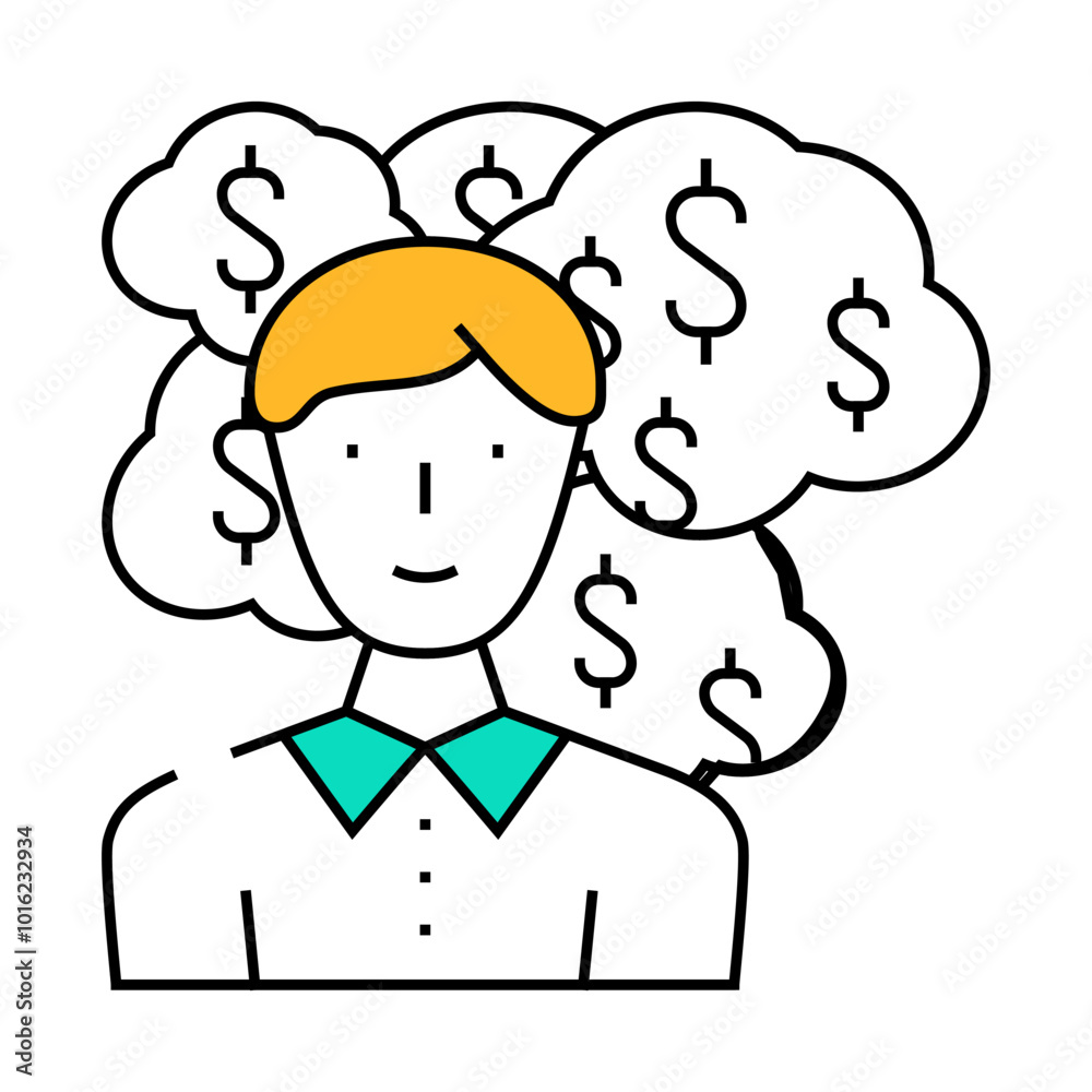 personal business ethics line icon vector. personal business ethics sign. isolated symbol illustration personal business ethics line icon vector. personal business ethics sign. isolated symbol illustration