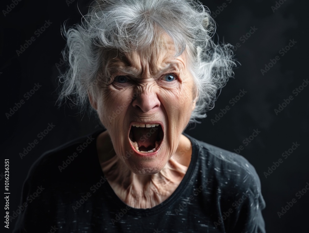 angry person expressing hate angry person expressing hate
