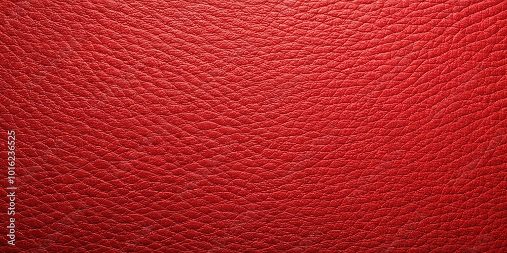 Macro red leather texture background