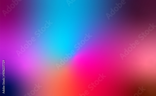 Vibrant Sunset Gradient Background with Warm Tones