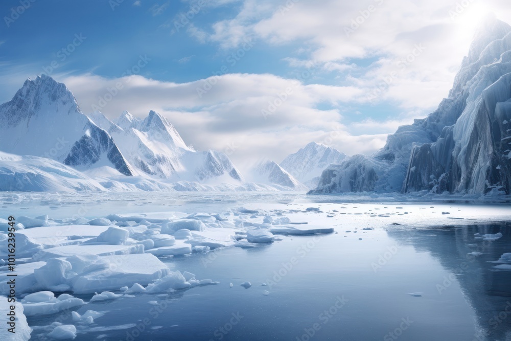 custom made wallpaper toronto digitalLandscape mountain outdoors glacier.