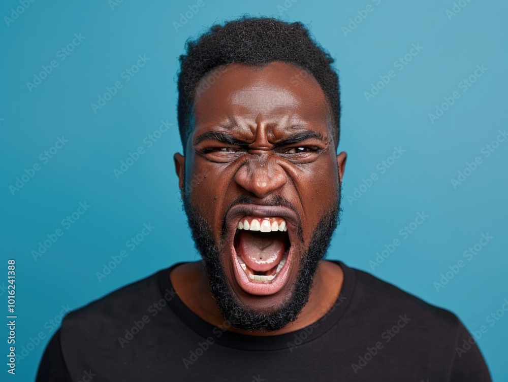angry person expressing hate angry person expressing hate