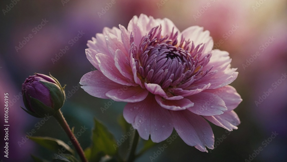 close up of a pink flower