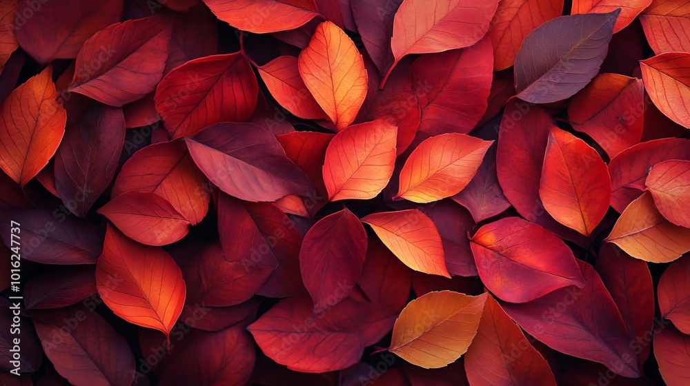 **Vivid autumn leaves in vibrant hues of red and orange.** Suitable for seasonal displays and designs. Customizable with text. **Vivid autumn leaves in vibrant hues of red and orange.** Suitable for seasonal displays and designs. Customizable with text.