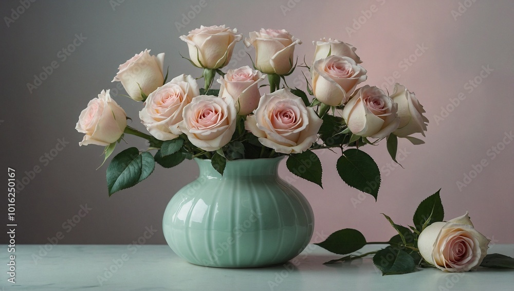 vase with flowers