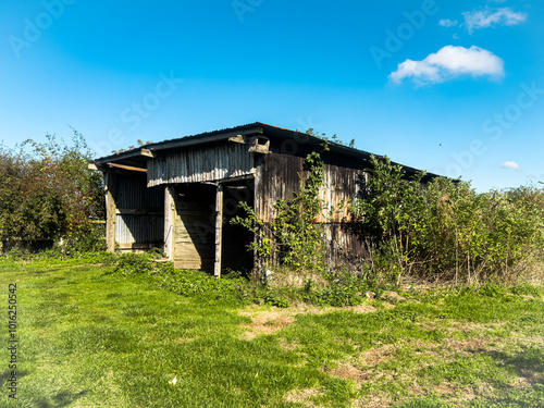 abandoned house in the mountains