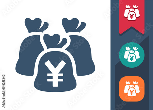 Money icon. Cash, payment, finance vector icon
