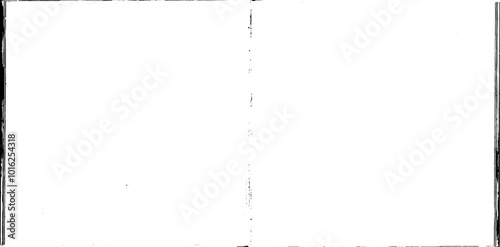Cuaderno cuadrado abierto vectorizado con textura grunge. Recurso grafico con espacio para texto