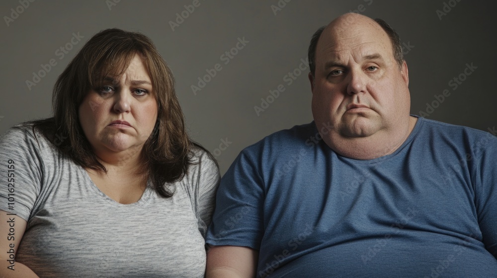 Obraz premium fat person with overweight