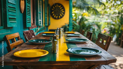 table and chairs