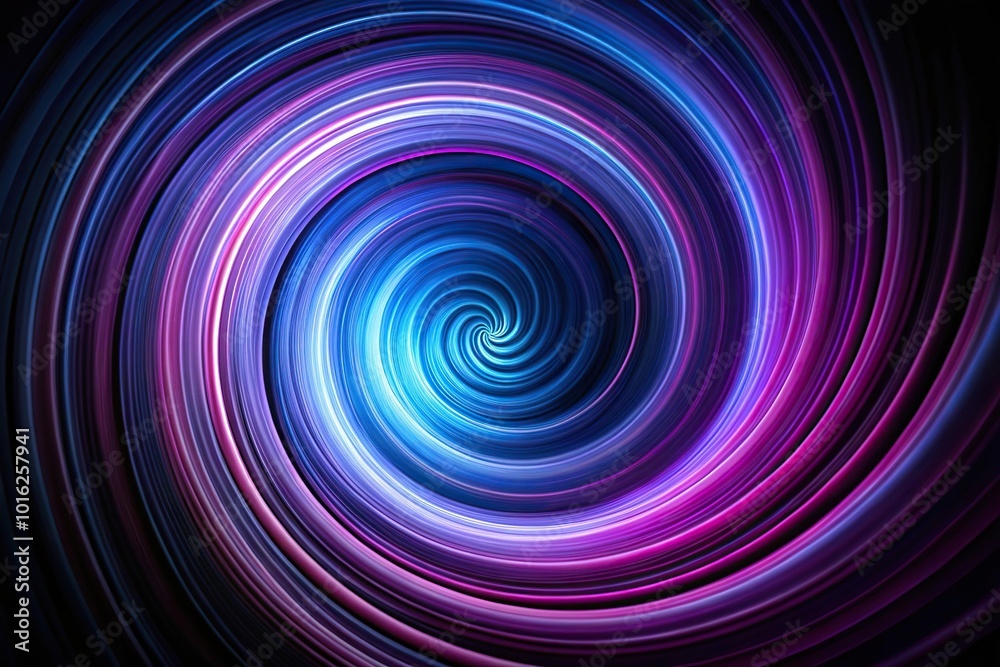 Abstract twisted spiral design on dark background Abstract twisted spiral design on dark background