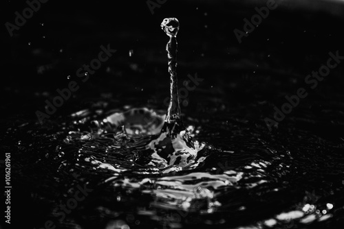 splash of water