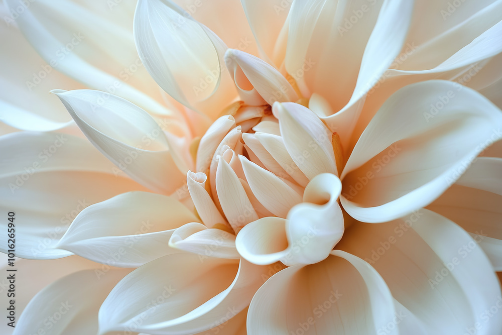 Close-Up Photography of a Delicate White Dahlia Flower Close-Up Photography of a Delicate White Dahlia Flower
