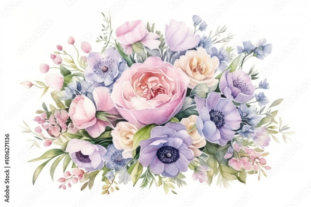 Obraz premium Flower plant rose inflorescence.