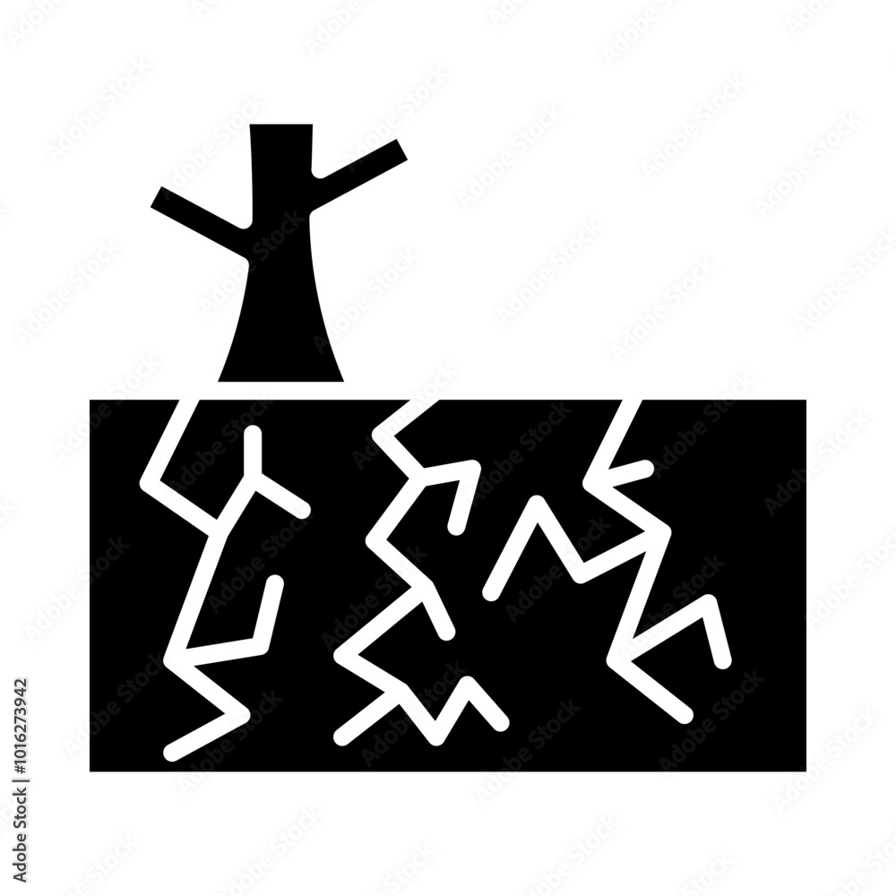 Drought glyph icon Drought glyph icon