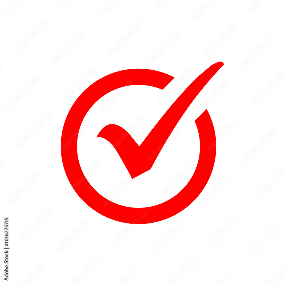 Rounded Red Check Mark Icon PNG Rounded Red Check Mark Icon PNG