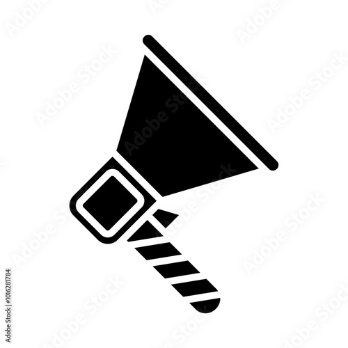 Megaphone glyph icon