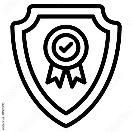 Authentication Cyber Security icon illustration 