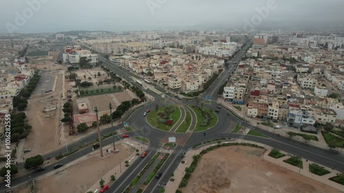 Street Views of Agadir Al Massira – Morocco Cityscape Video October 6,2024 photo