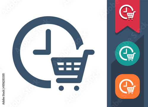 Online Shopping, Commerce Icon