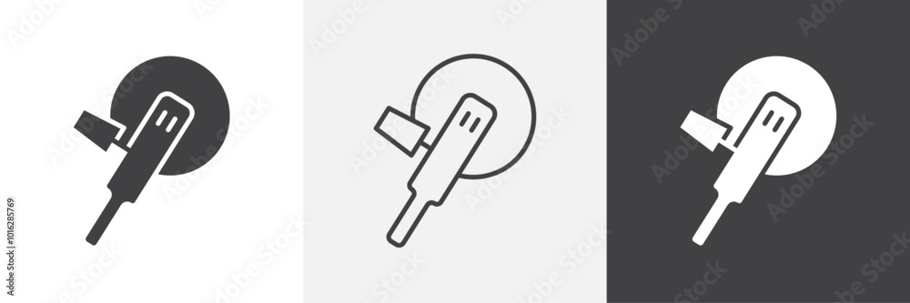 Polisher icon. for web ui designs Polisher icon. for web ui designs