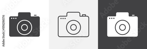 Camera icon. for web ui designs