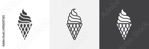 Ice Cream icon. for web ui designs