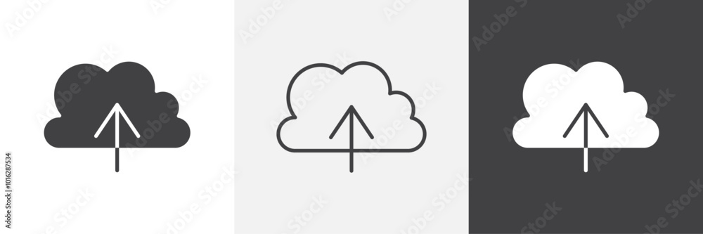 Upload to Cloud icon. for web ui designs Upload to Cloud icon. for web ui designs