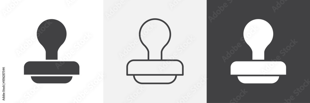 Stamp icon. for web ui designs Stamp icon. for web ui designs