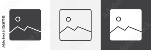 Image icon. for web ui designs