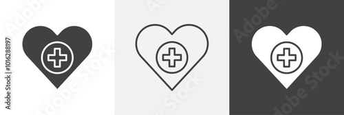 Health care icon. for web ui designs