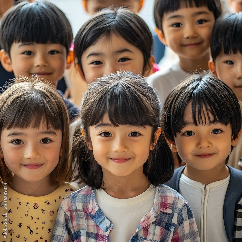 Group of Children Engaging in Educational Activities at School, Faces Pixelated for Privacy. Group of Children Engaging in Educational Activities at School, Faces Pixelated for Privacy.