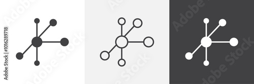 Network icon. for web ui designs