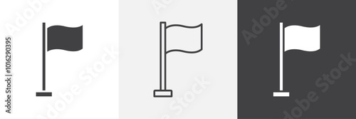 Flag icon. for web ui designs