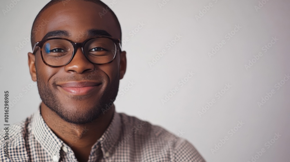 Obraz premium Excited Expression of a Joyful Man